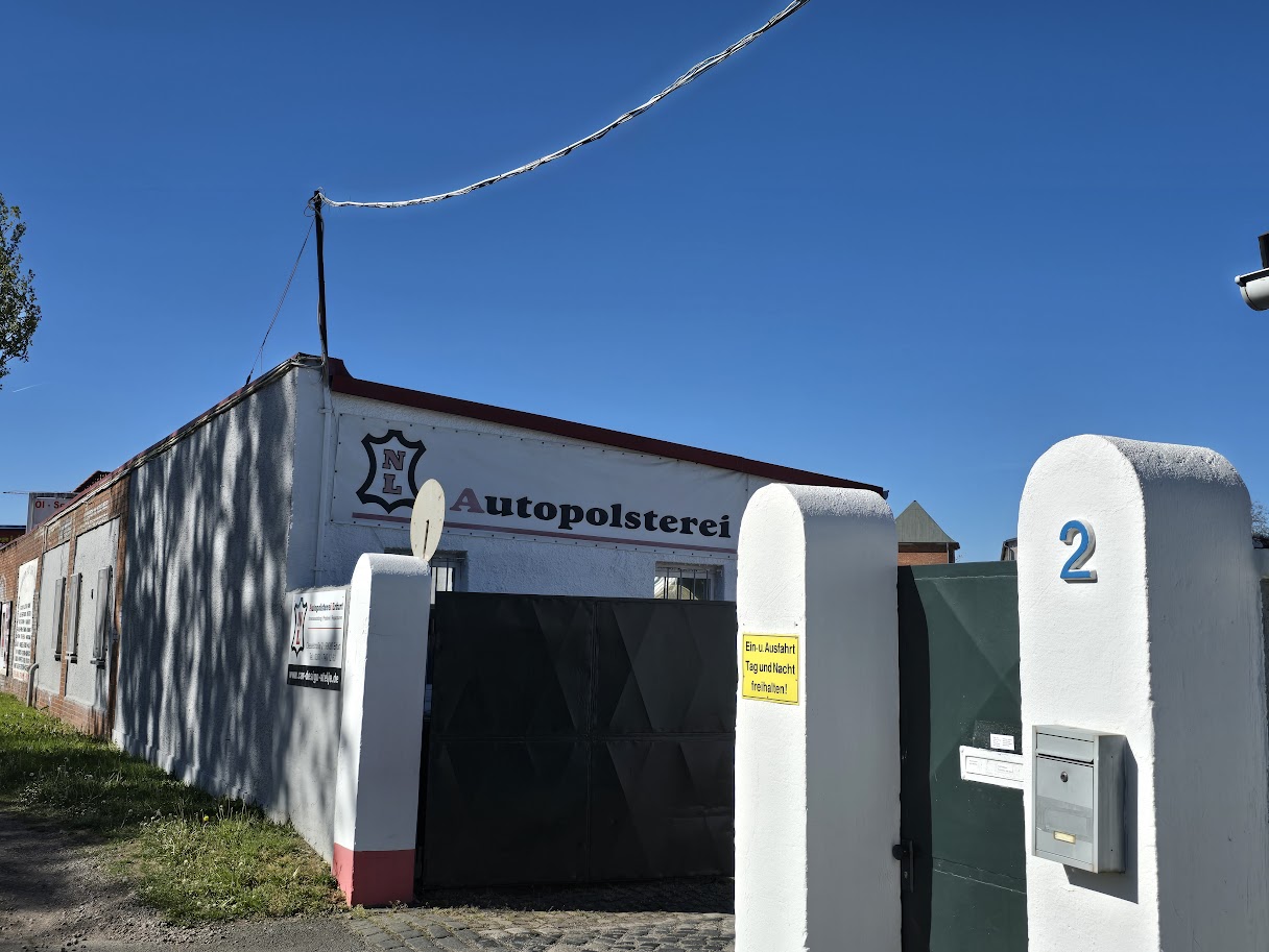 Autopolsterei Werkstatt Außenansicht